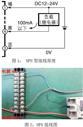 欧姆龙光电开关E3Z系列正确接线图2